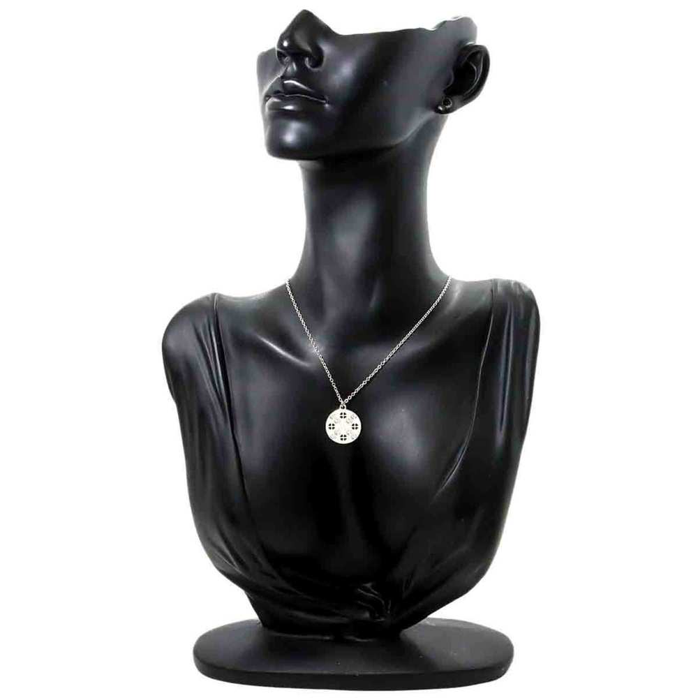 GUCCI Icon Diamond Necklace 48cm K18 WG White Gold 750 - Picture 6 of 7